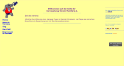 Desktop Screenshot of kvm-maintal.de