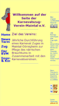 Mobile Screenshot of kvm-maintal.de